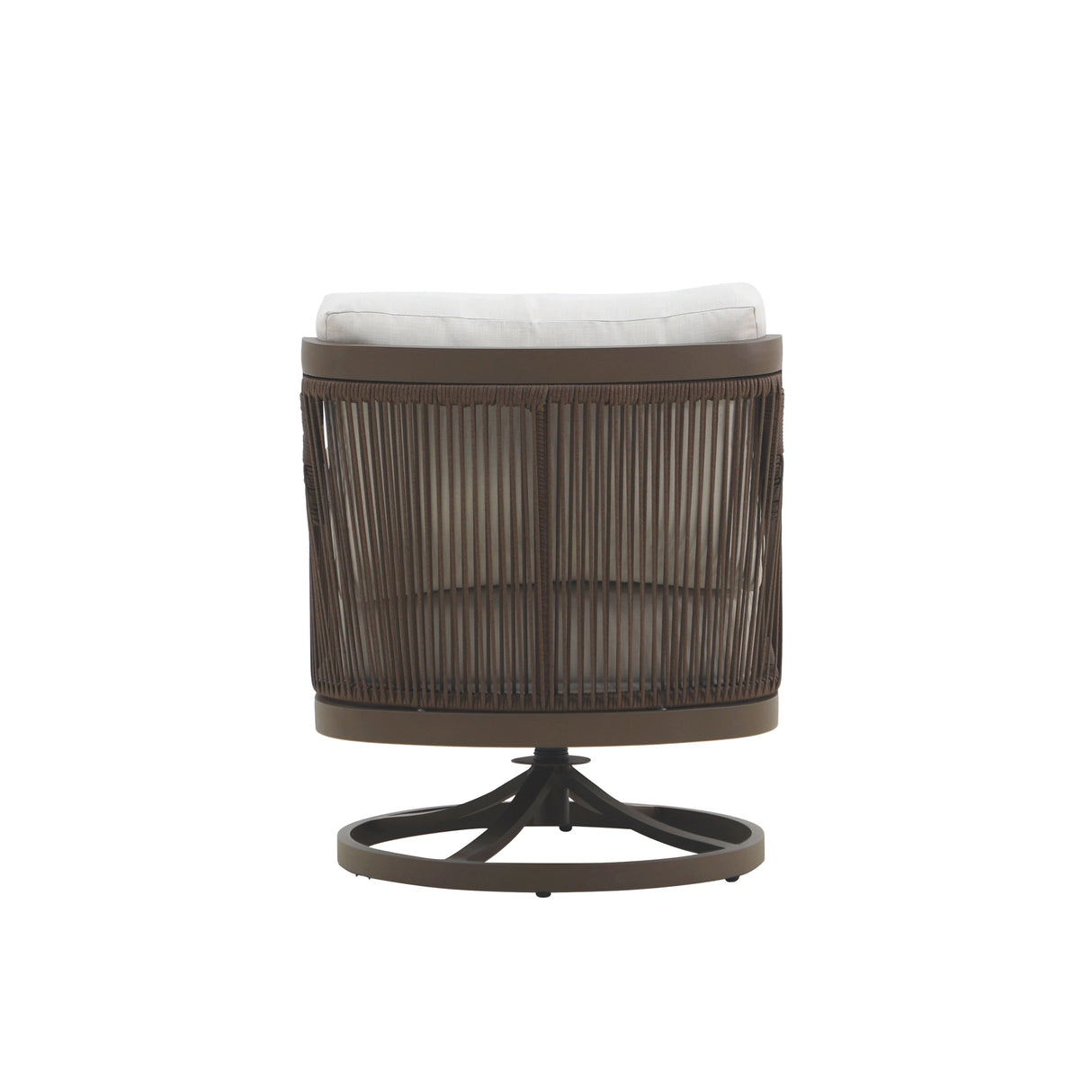 Genova Patio Swivel Club Chair W/Accent Pillow (2 Per Carton)