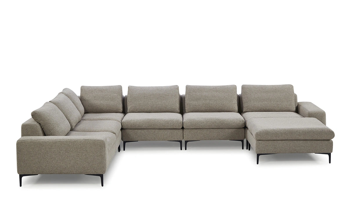 Divani Casa Cascade Modern Sectional Sofa