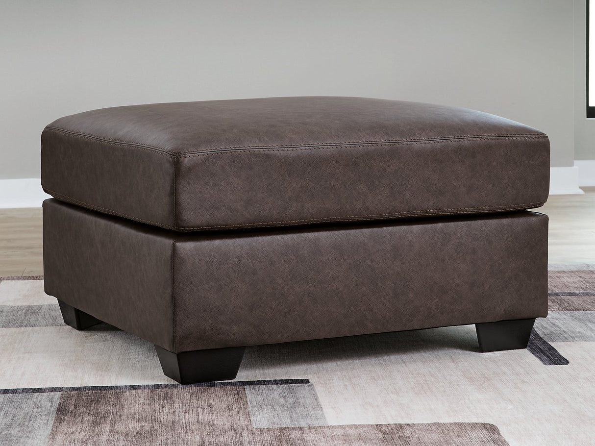WillowBend Oversized Accent Ottoman - galleria furniture outlet