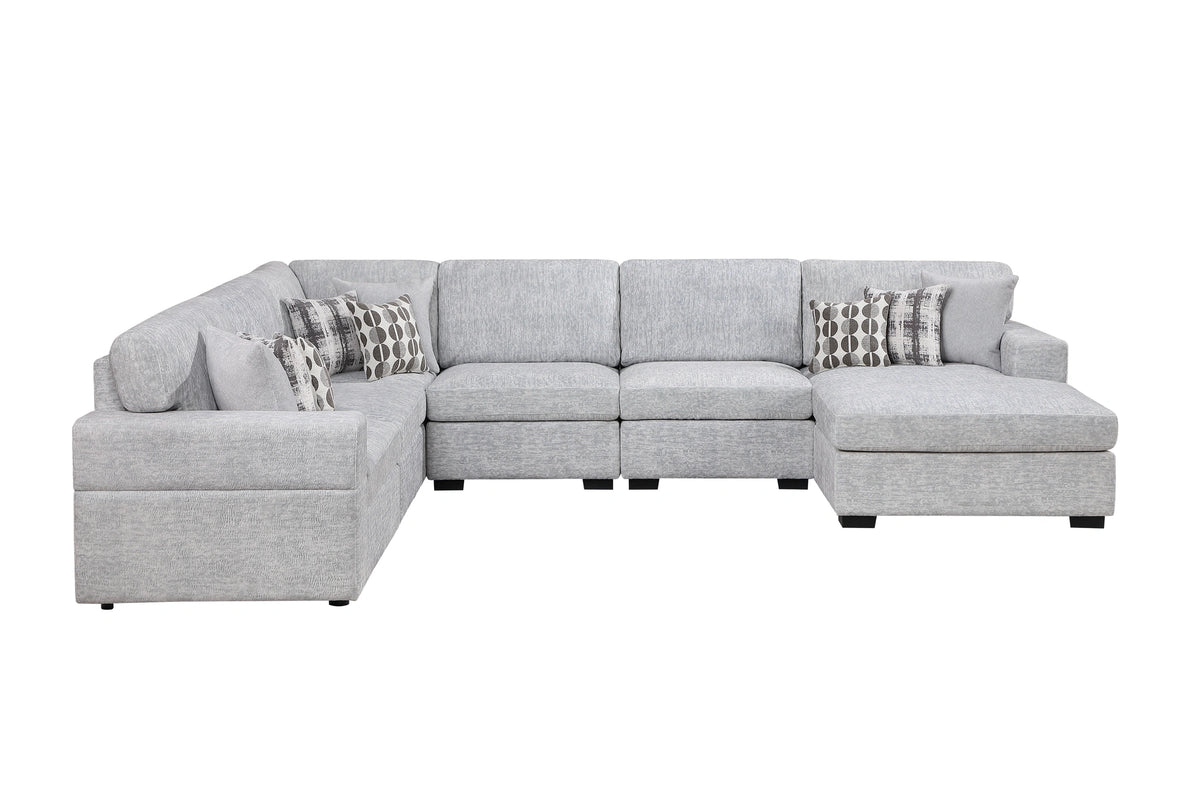 Princeton Sectional Gray