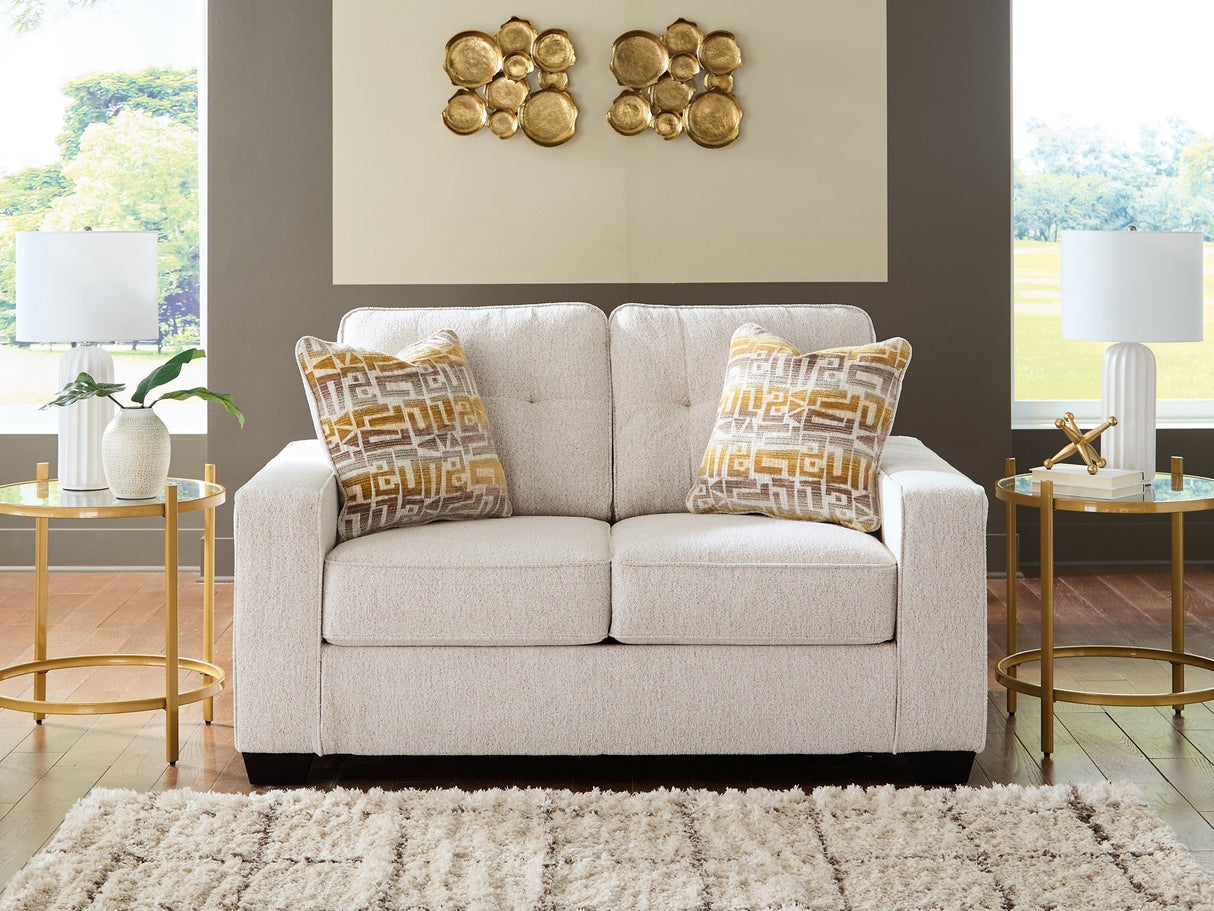 Larimer Loveseat - galleria furniture outlet