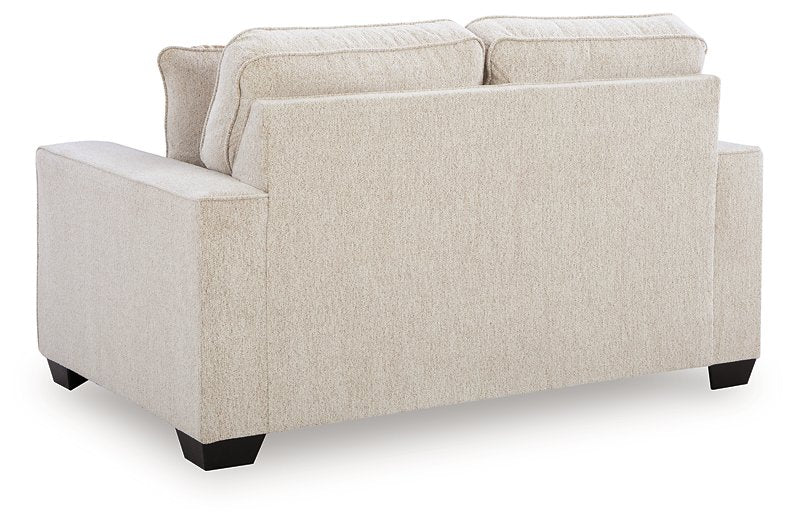 Larimer Loveseat - galleria furniture outlet