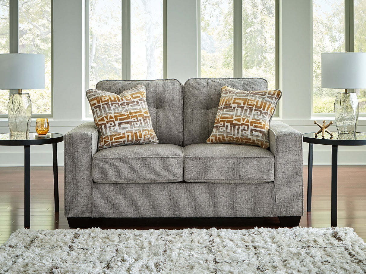 Larimer Loveseat - galleria furniture outlet