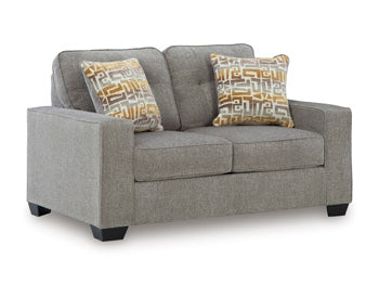 Larimer Loveseat - galleria furniture outlet