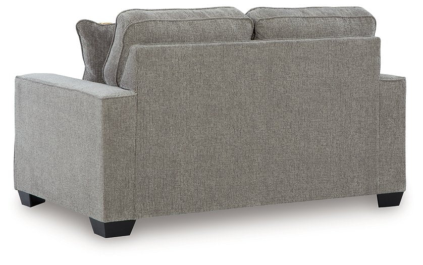 Larimer Loveseat - galleria furniture outlet