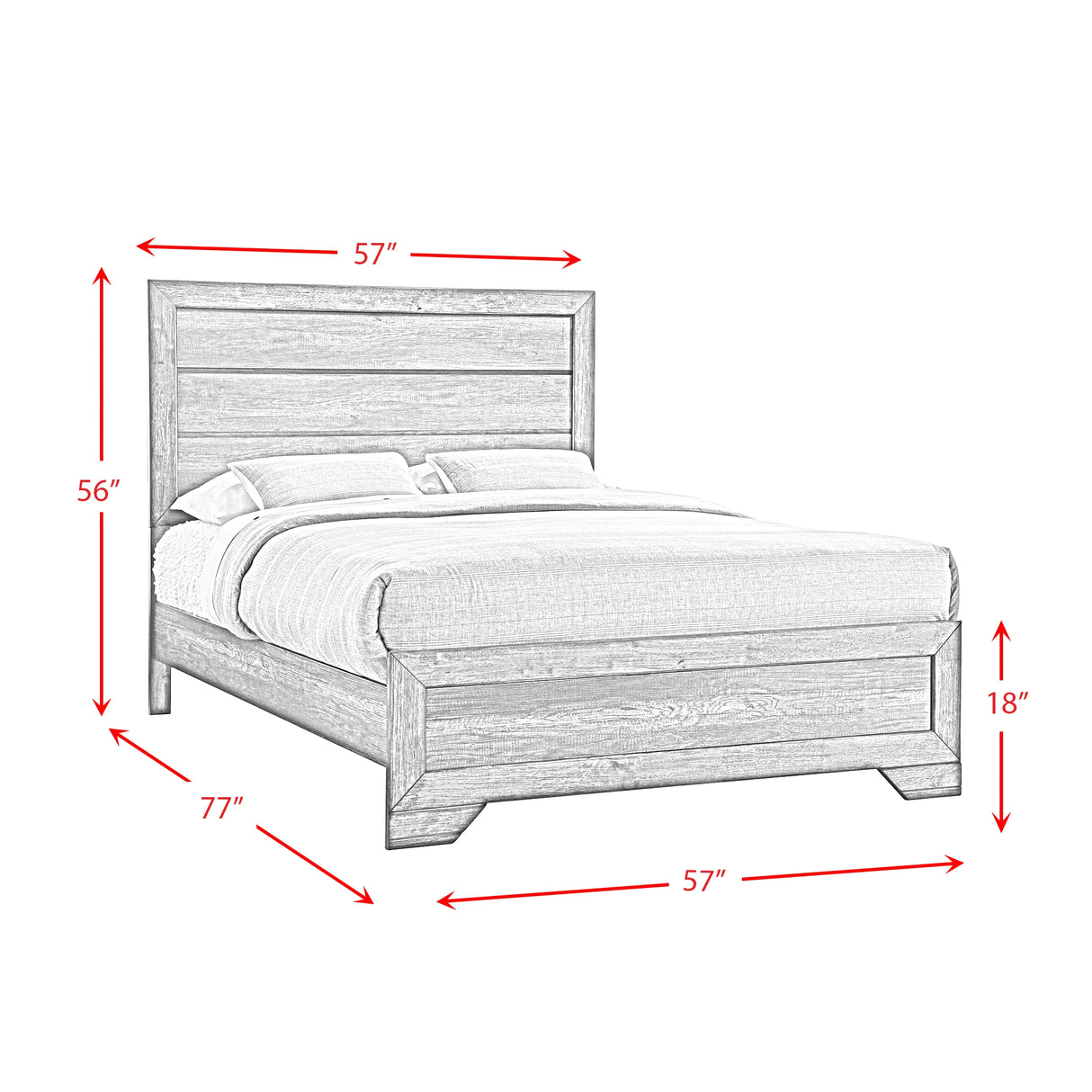 Nathan Youth Panel Bedroom Set