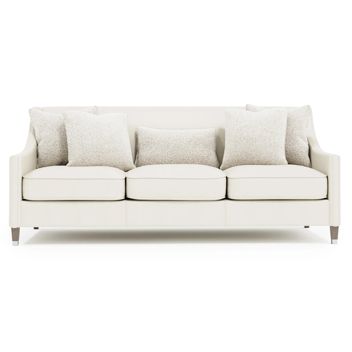 Palisades Leather Sofa Without Nails