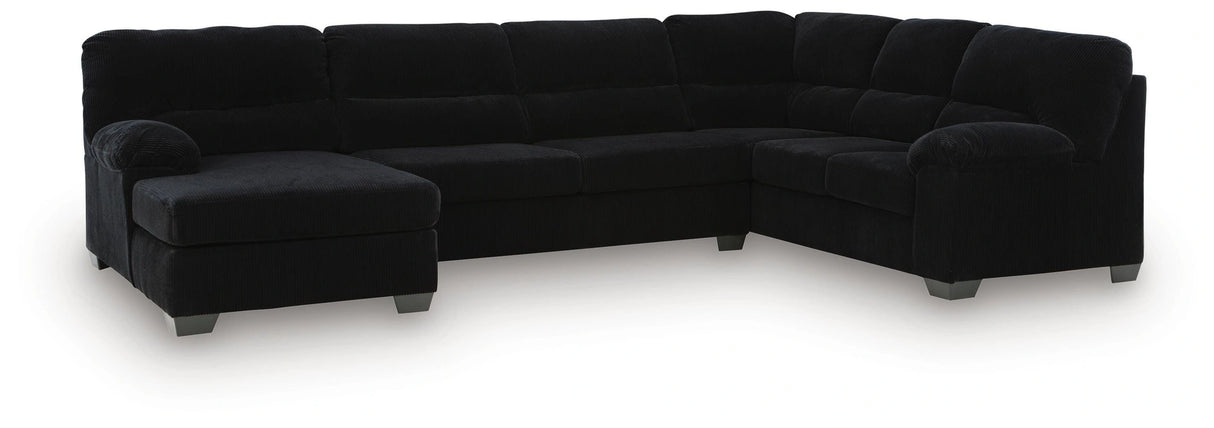 SimpleJoy 3-Piece Sectional w/ Chaise