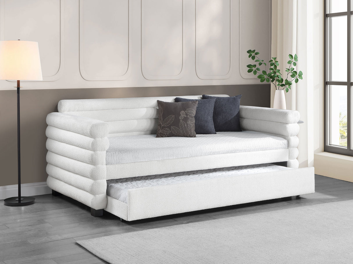 Patricia Daybed with Trundle - galleria furniture outlet