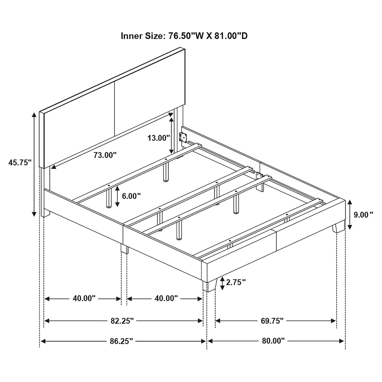 Dorian Panel Bed