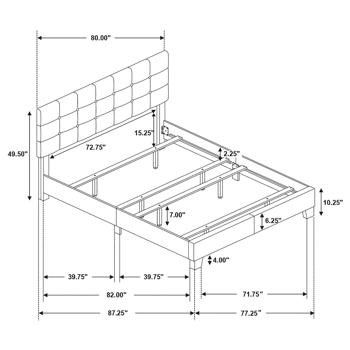 Mapes Panel Bed