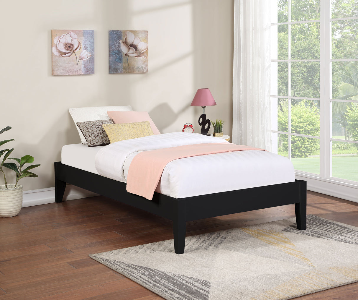 Hounslow Platform Bed Base - galleria furniture outlet