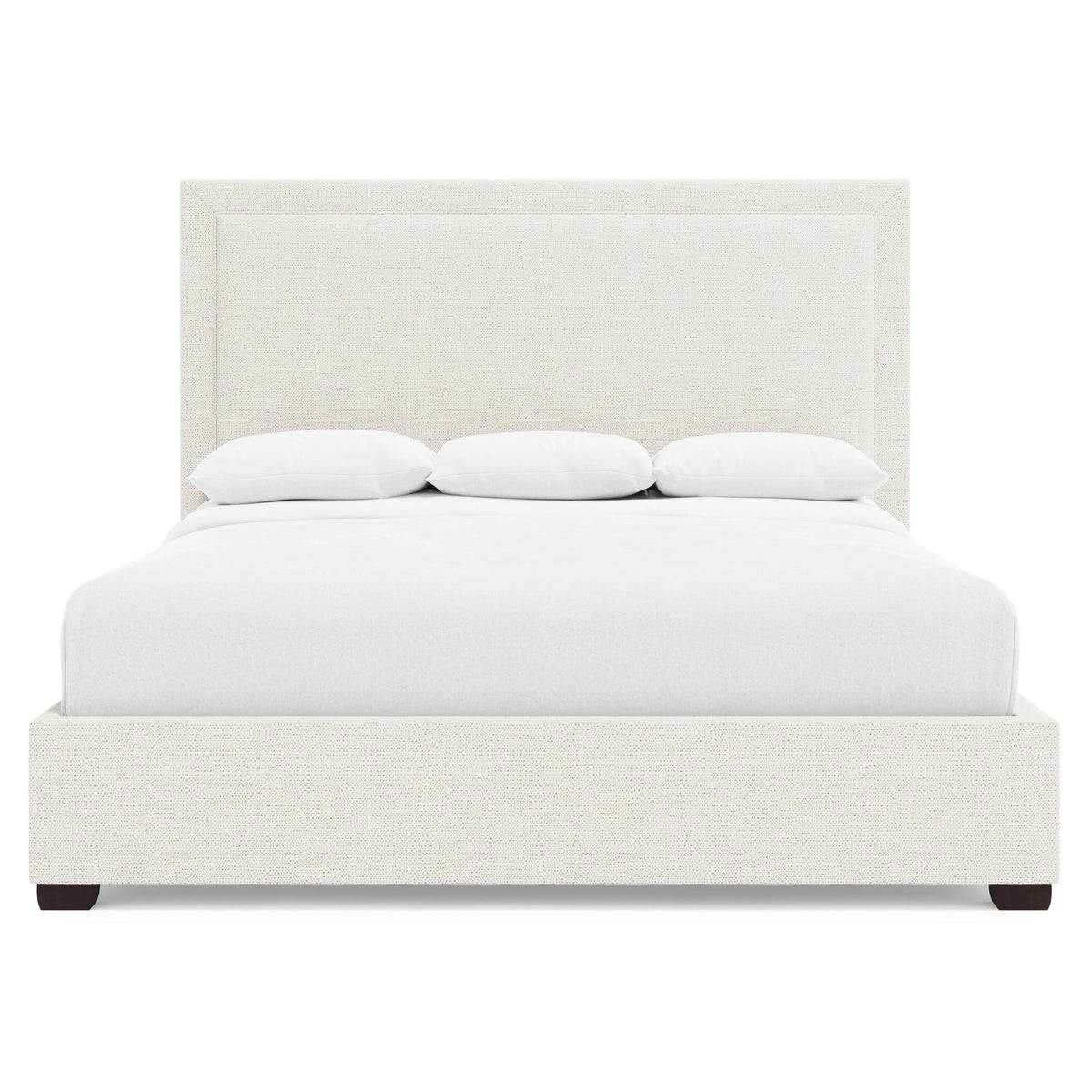 Morgan Fabric Storage Panel Bed King (64" H)