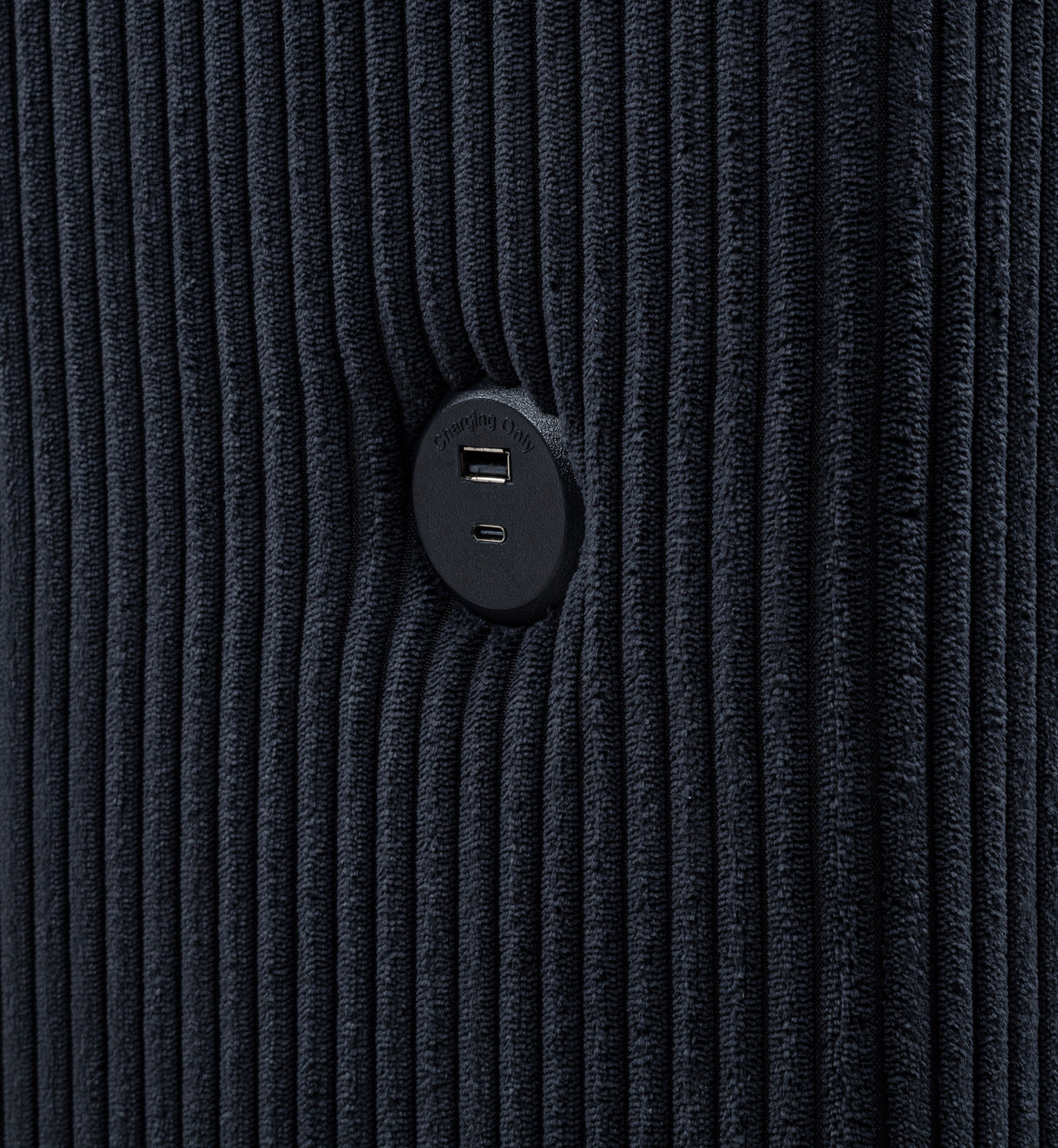 Tisdall Wingback TV Bed with Flame Visualizer - galleria furniture outlet