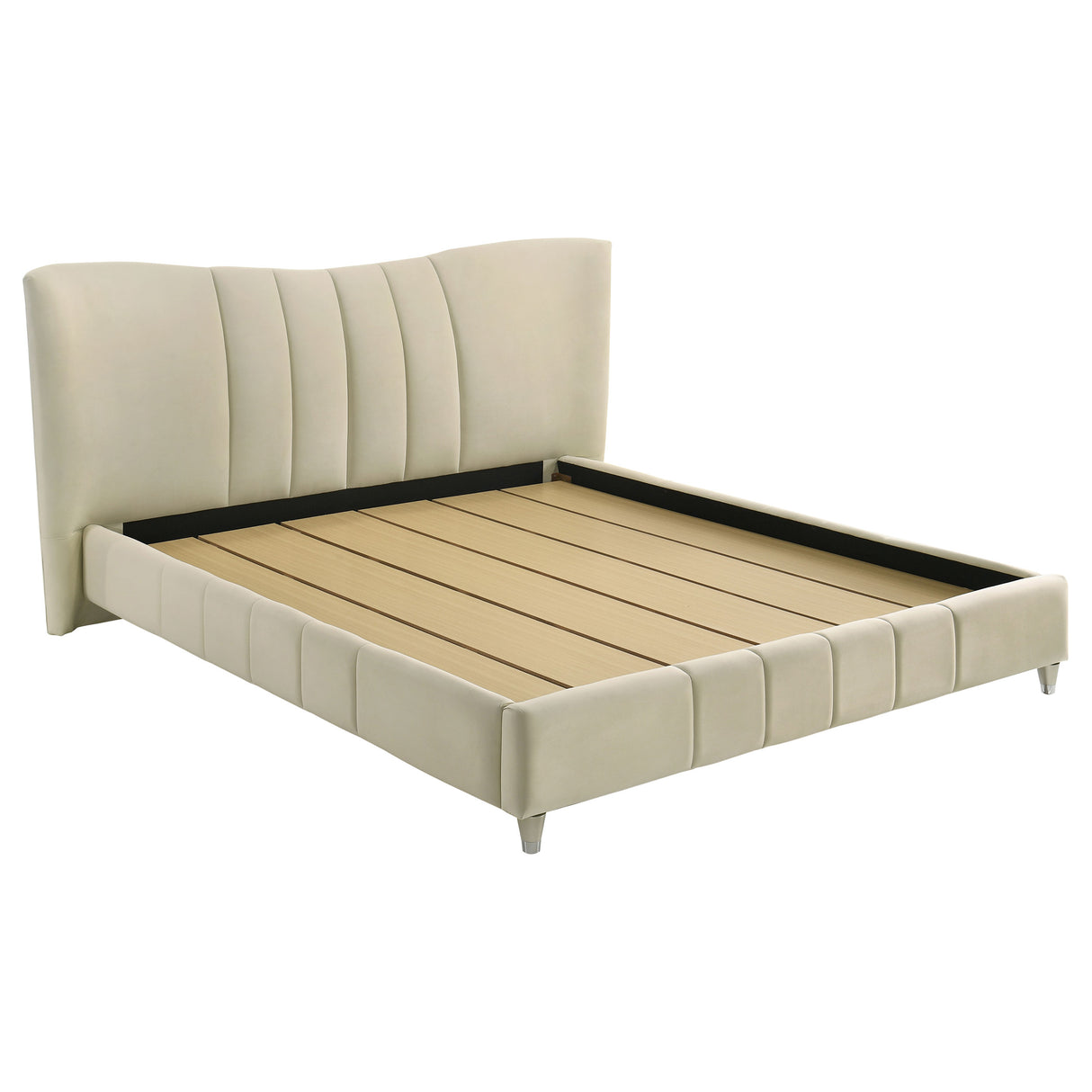 Evelyn Panel Platform Bed - galleria furniture outlet