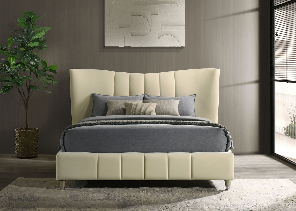 Evelyn Panel Platform Bed - galleria furniture outlet