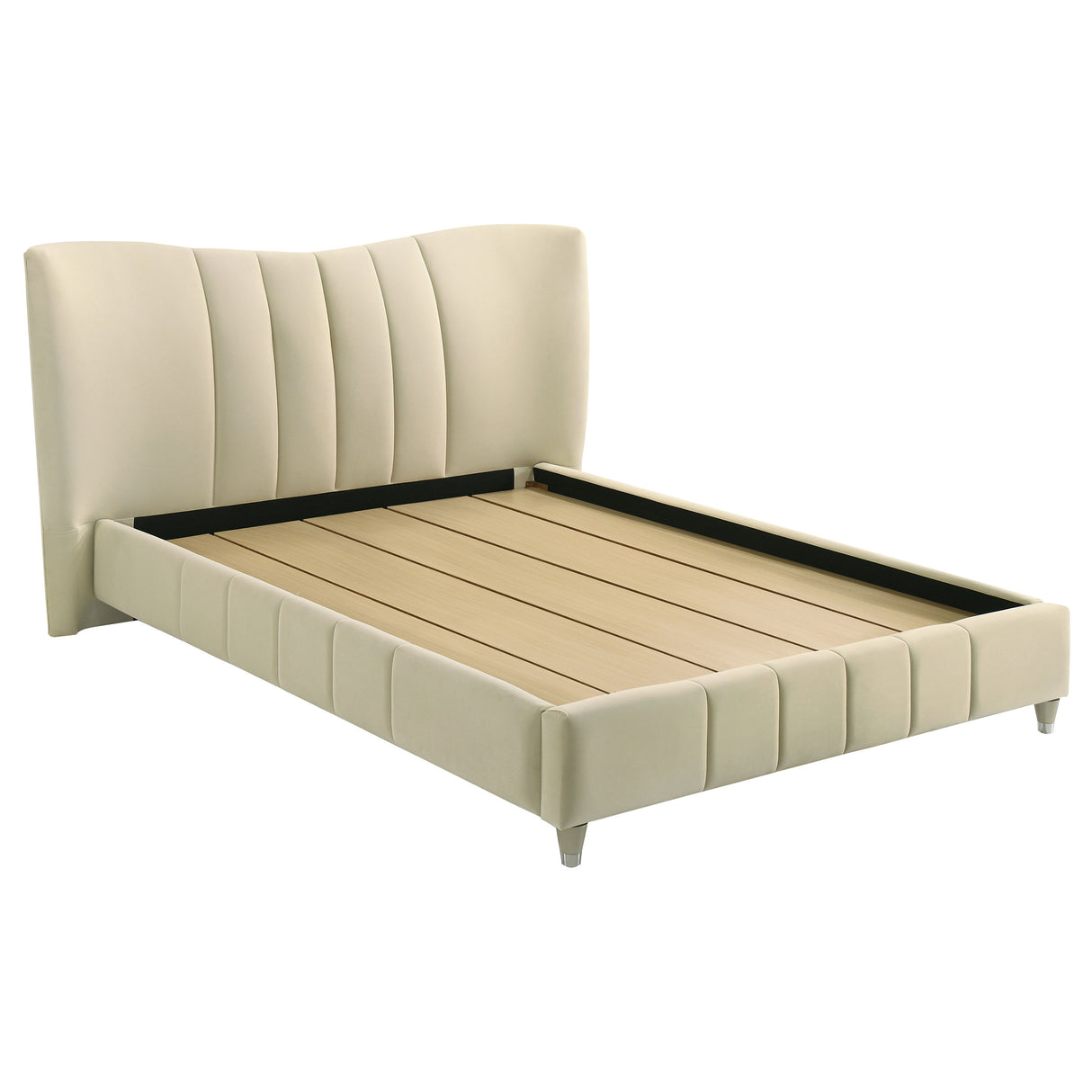 Evelyn Panel Platform Bed - galleria furniture outlet