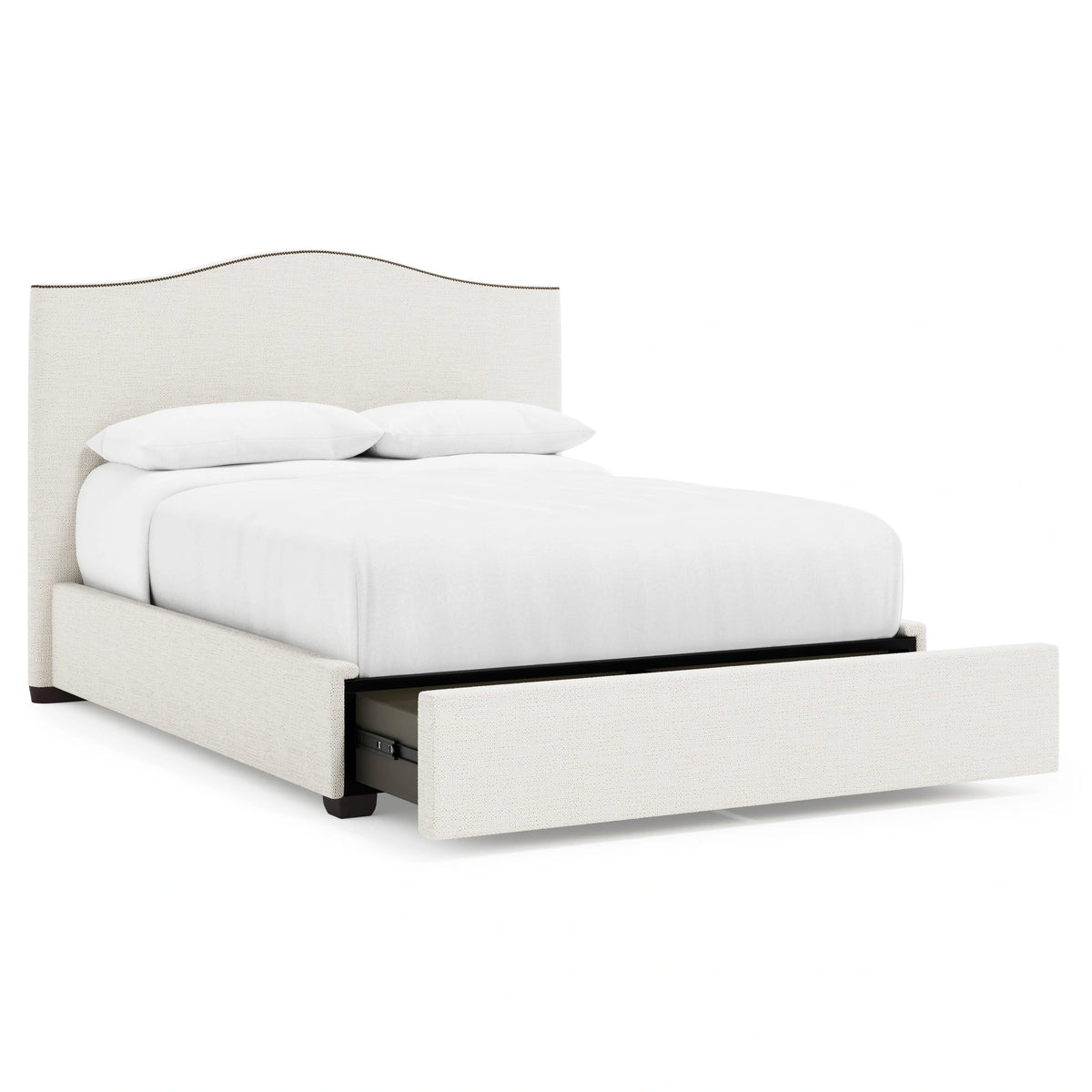 Graham Fabric Storage Panel Bed Queen