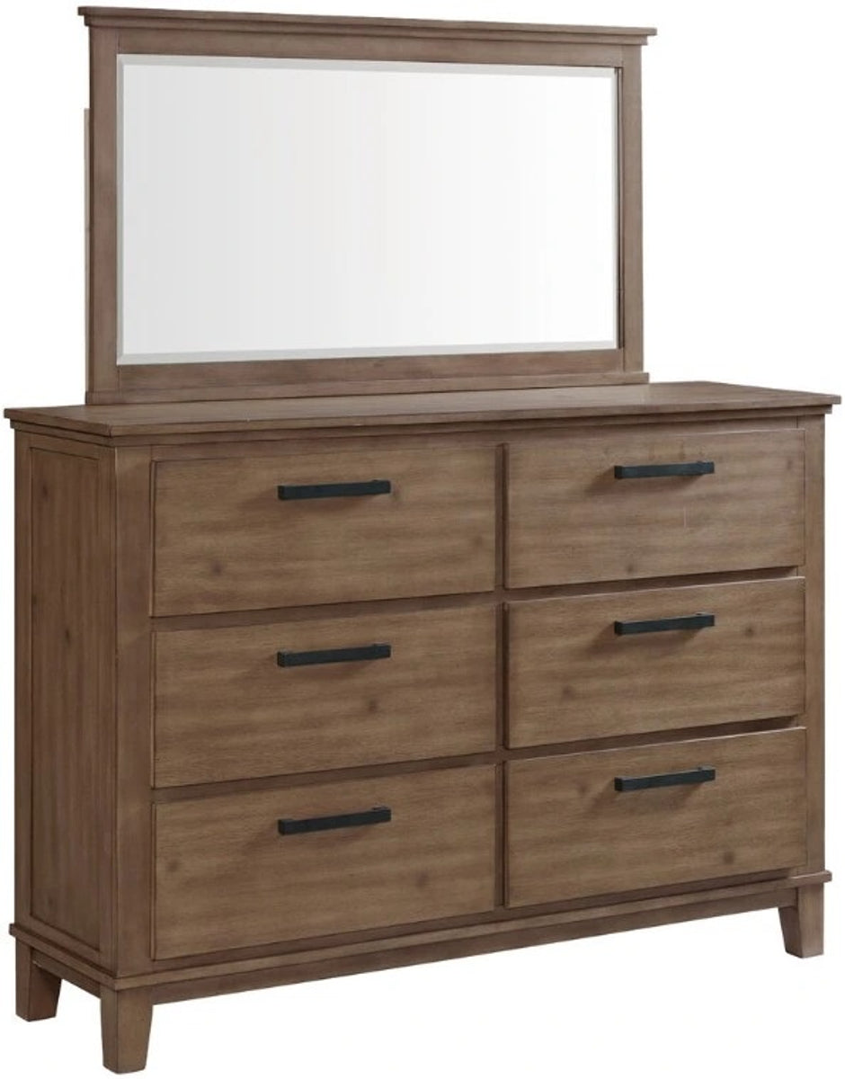 Elements International Jolene Dresser in Grey