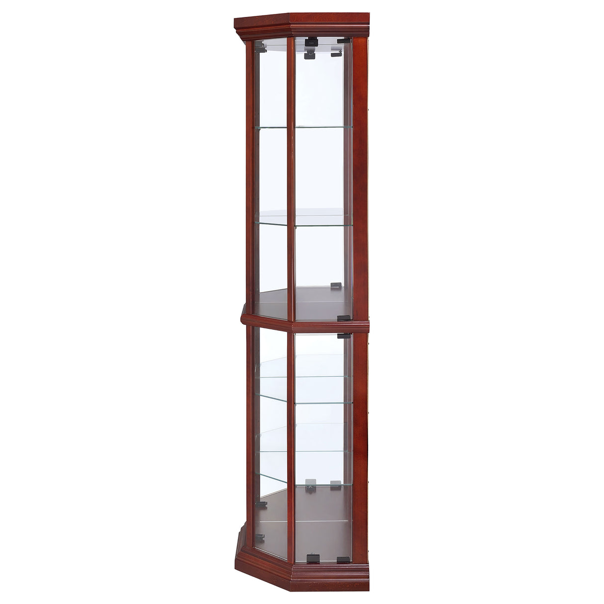 Appledale Curio Cabinet - galleria furniture outlet