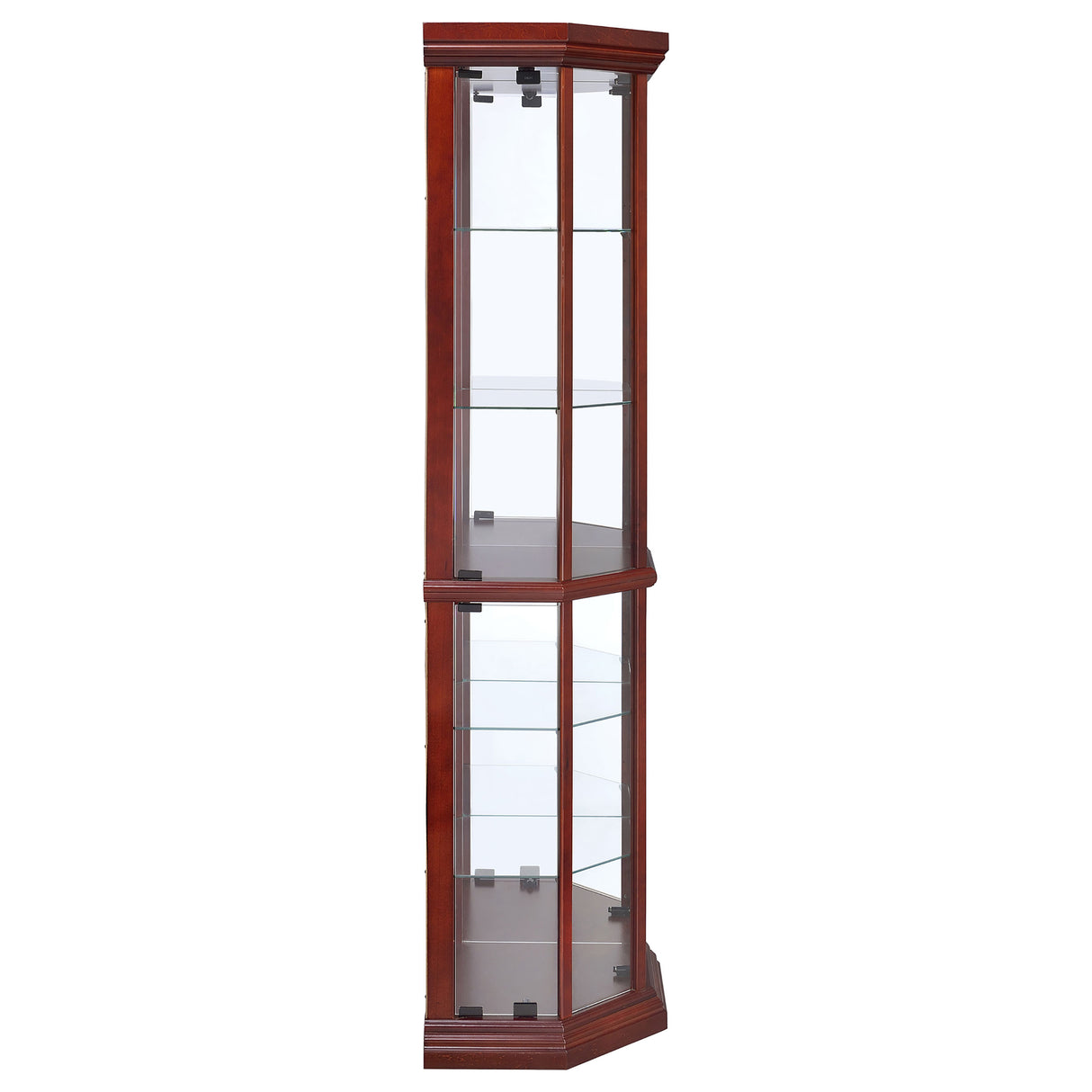 Appledale Curio Cabinet - galleria furniture outlet
