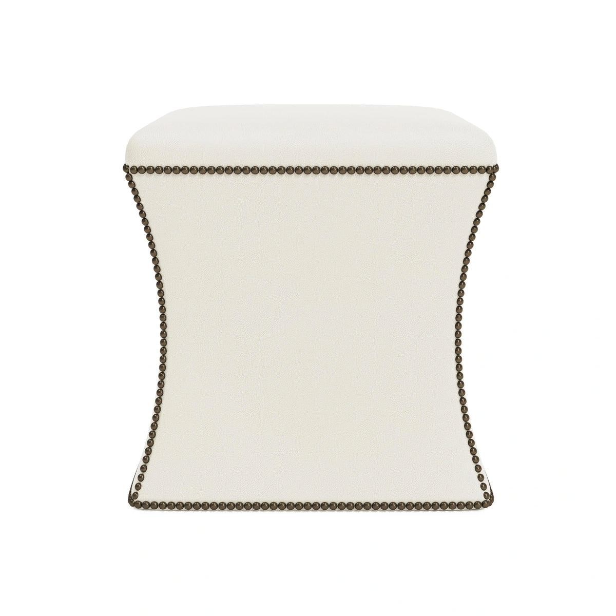 Roscoe Leather Ottoman