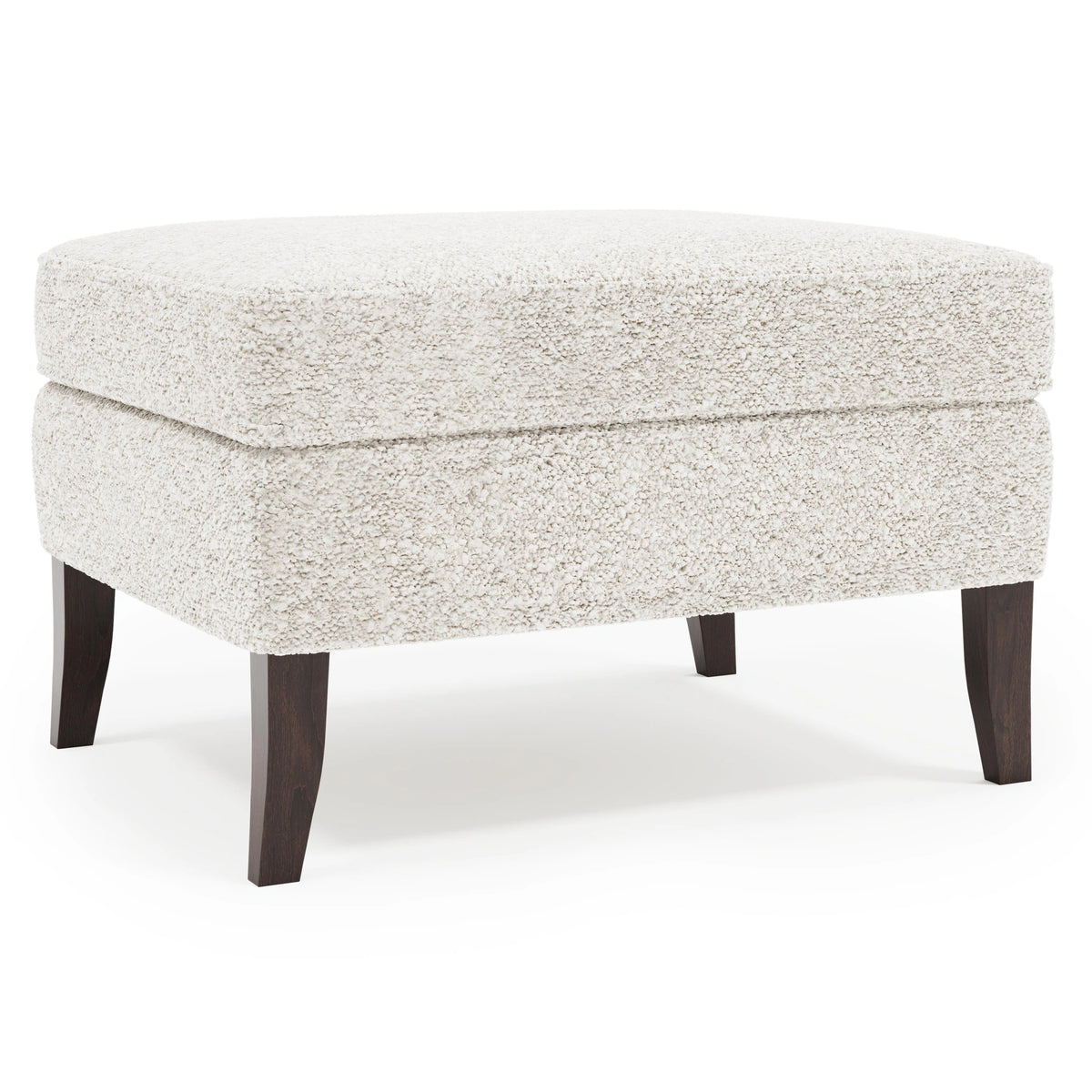 Kingston Fabric Ottoman Without Nails