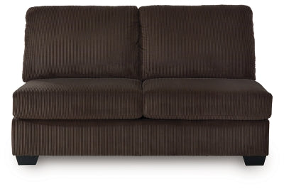Kimlee Sectional with Double Chaise - galleria furniture outlet