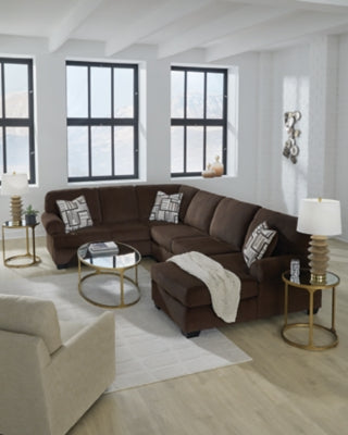 Kimlee Sectional with Chaise - galleria furniture outlet