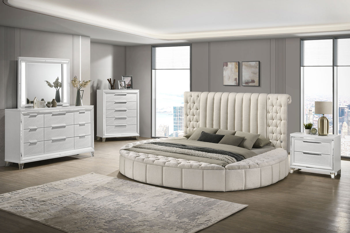 Sonya Panel Floor Storage Bed