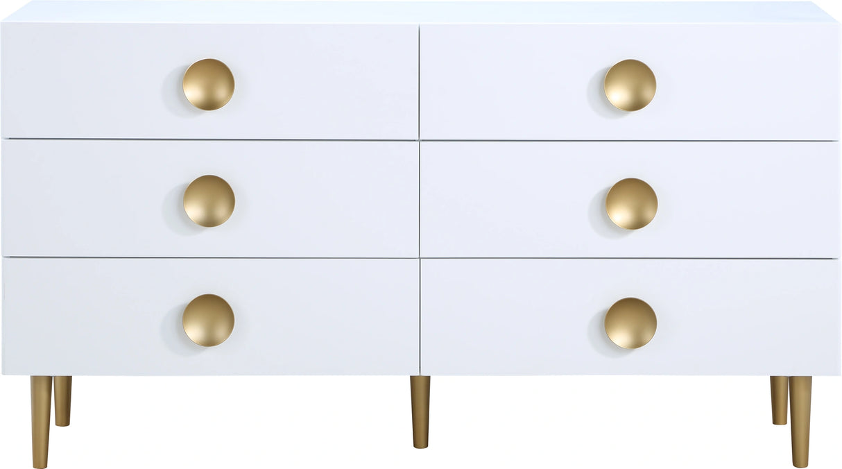 Zayne White Dresser