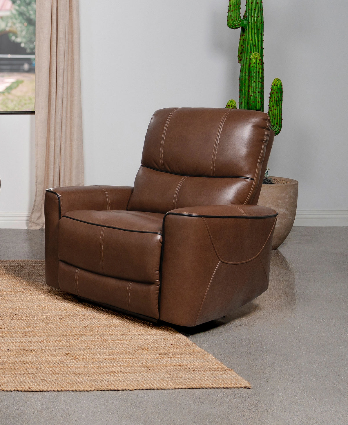 Greenfield Power Recliner - galleria furniture outlet