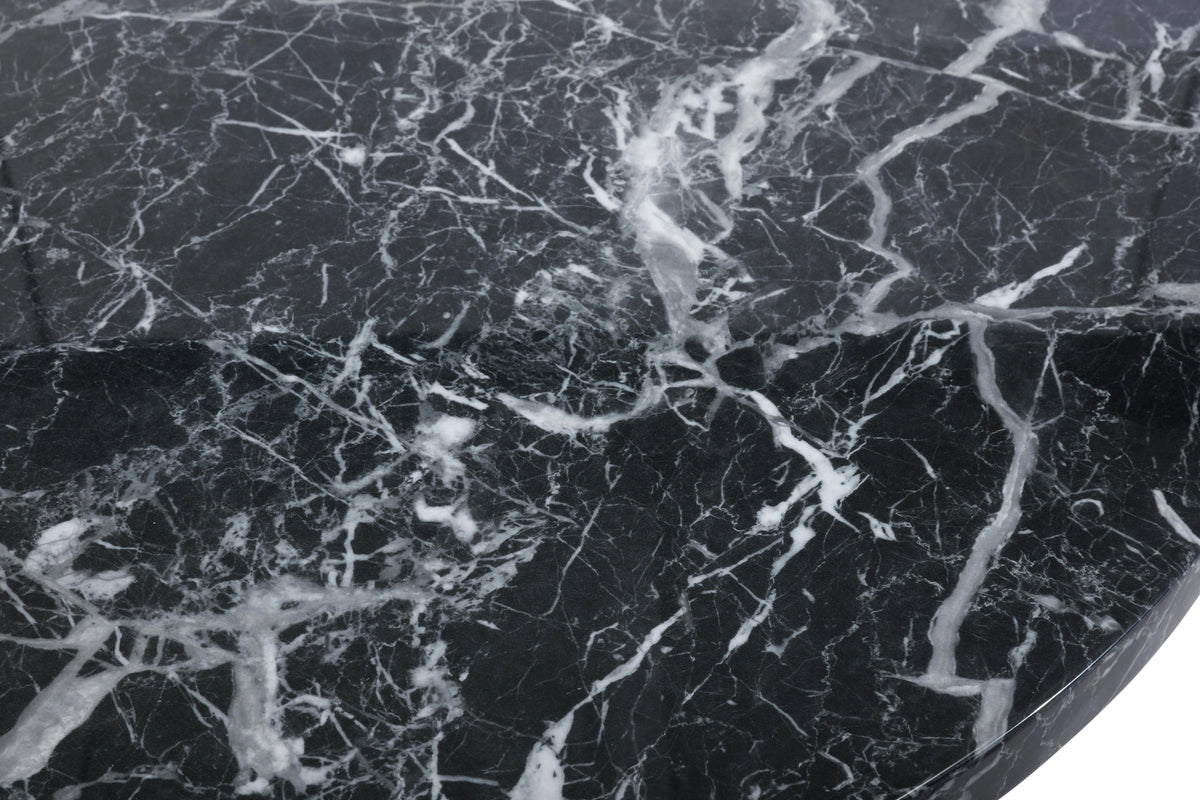 Omni Black Faux Marble Coffee Table