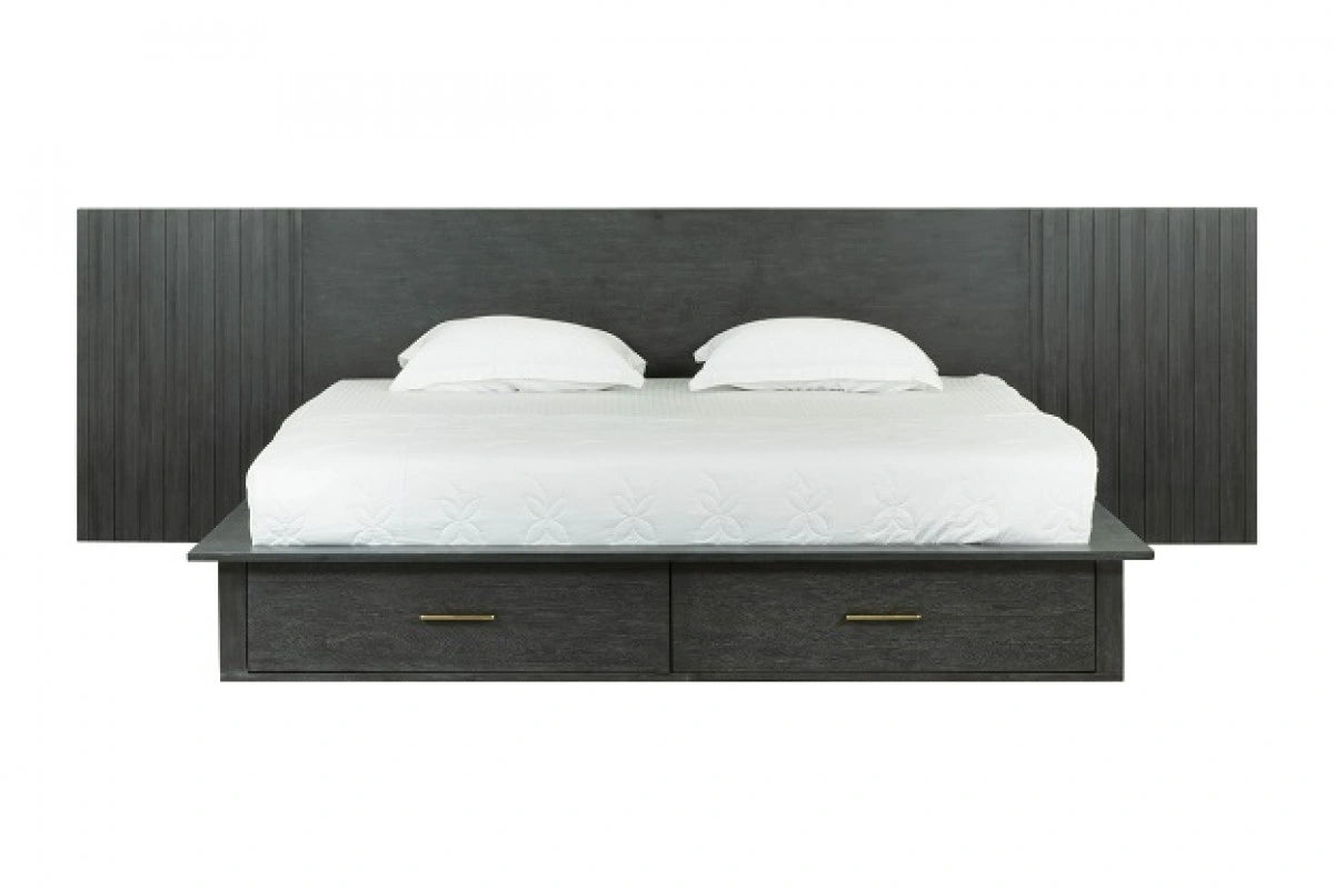 Manchester- Contemporary Dark Grey Bedroom Set