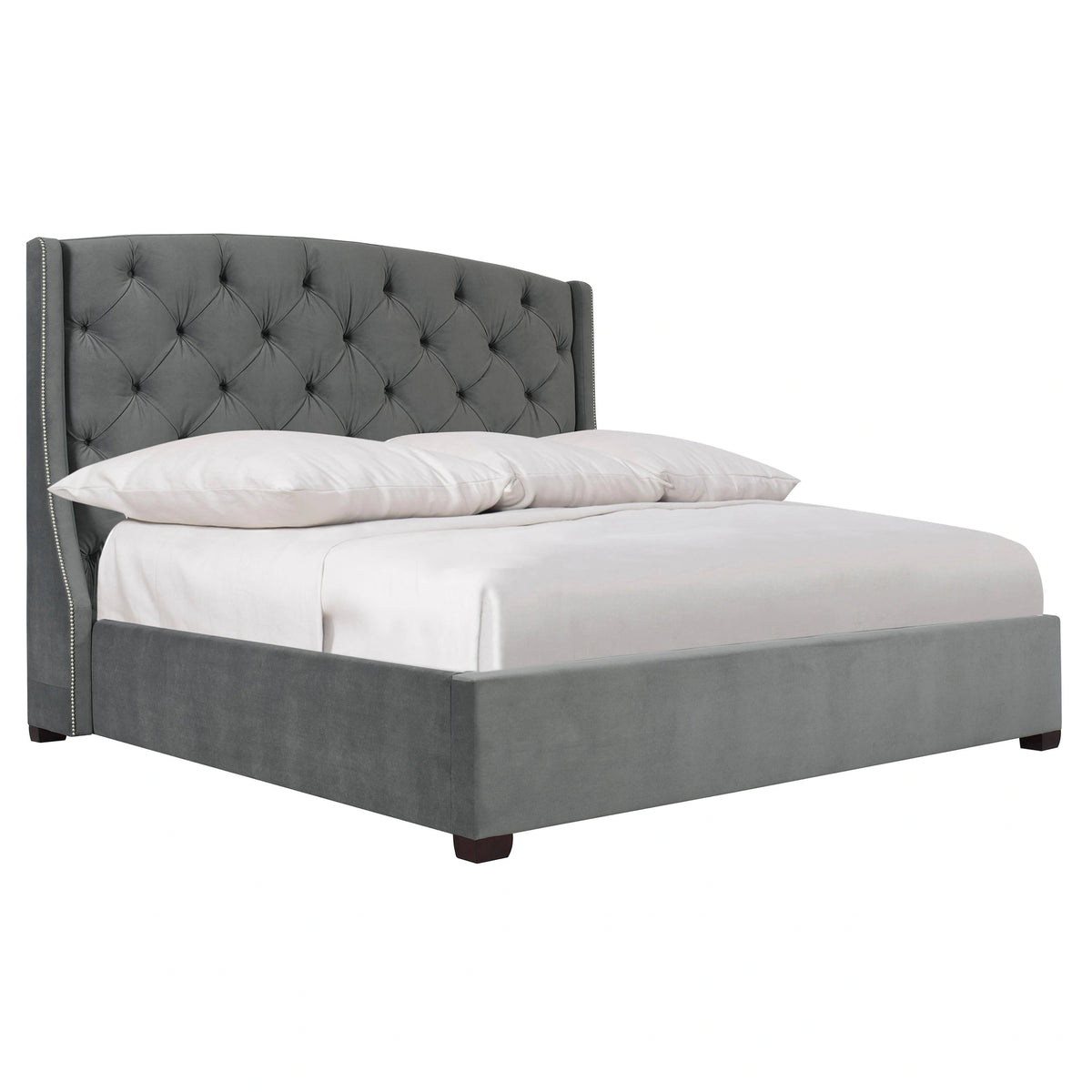 Jordan Fabric Shelter Bed Queen (64" H)