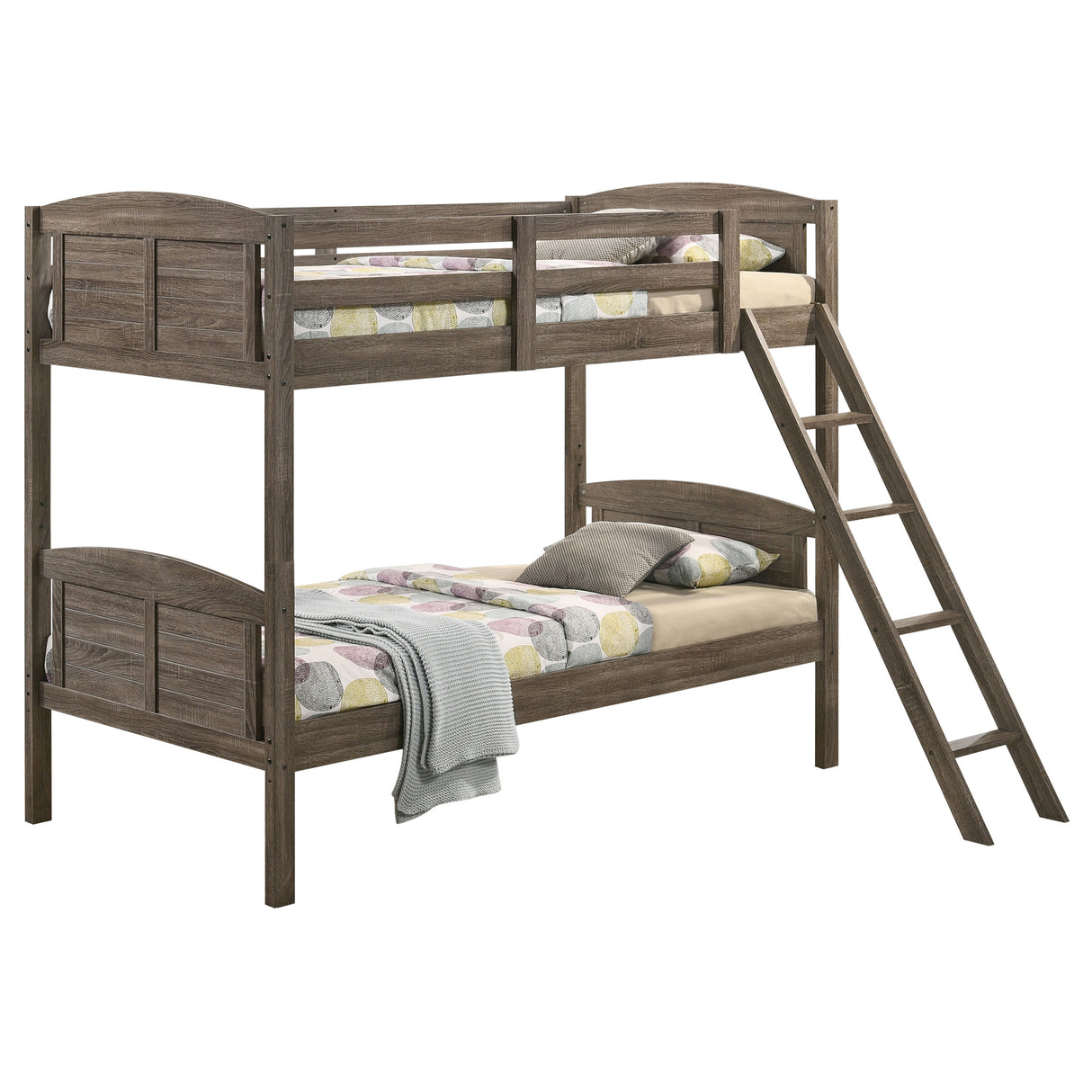 Flynn Bunk Bed with Mattress - galleria furniture outlet