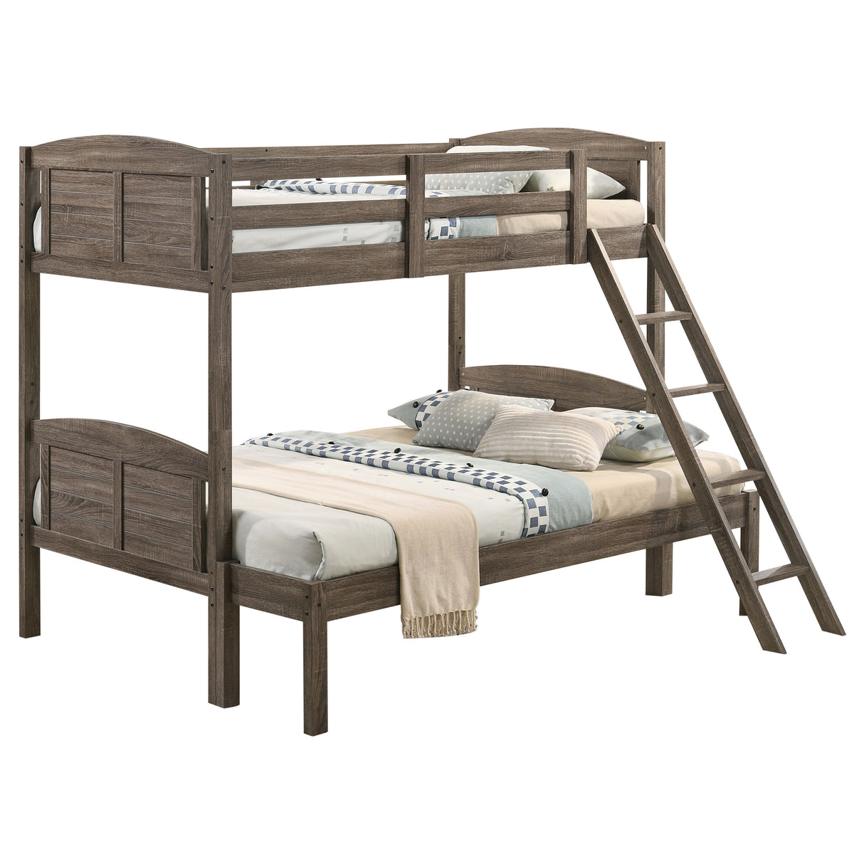 Flynn Bunk Bed with Mattress - galleria furniture outlet