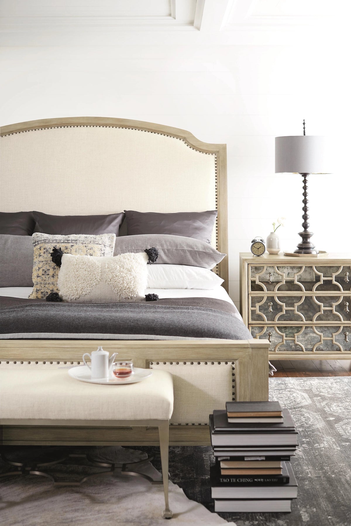 Santa Barbara Panel Bed Queen