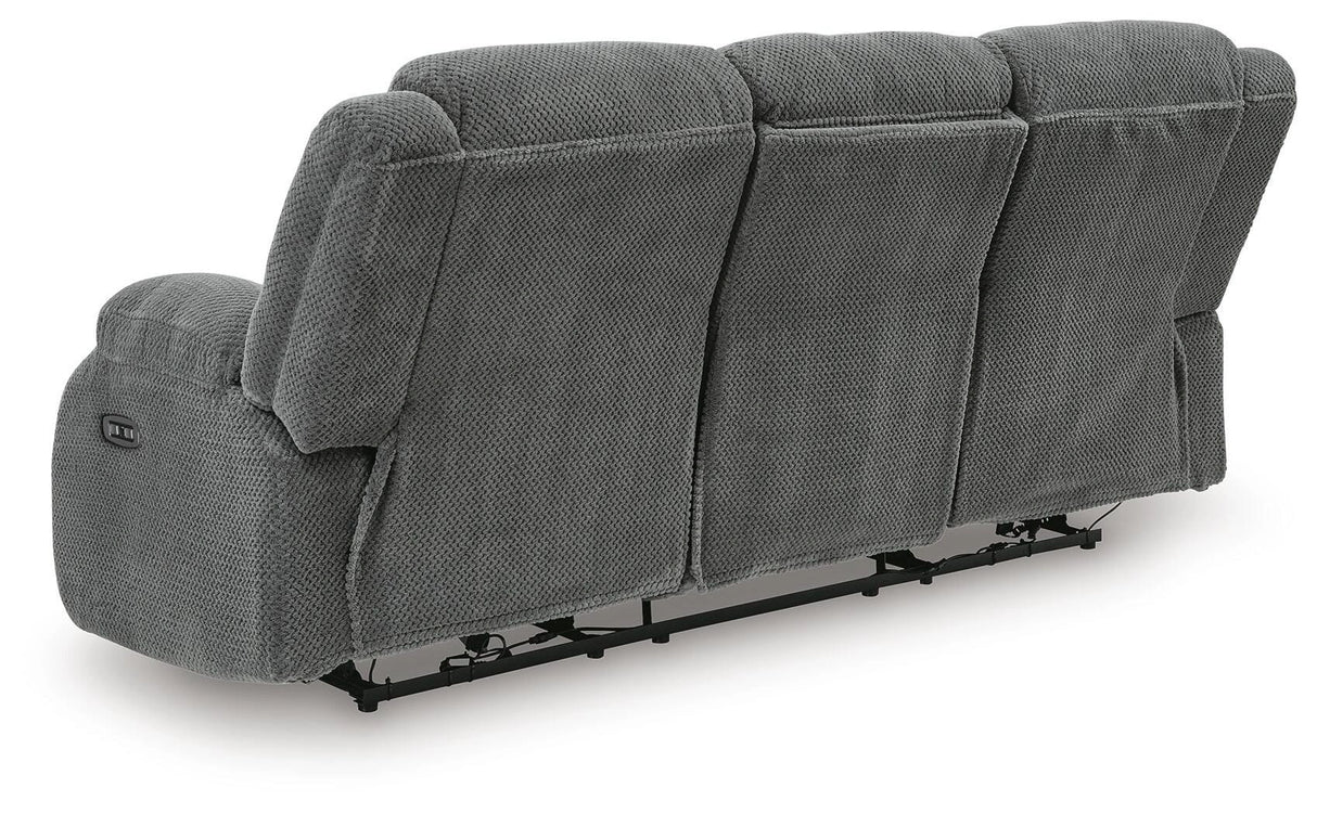 Observation Power Reclining Sofa with Drop Down Table
