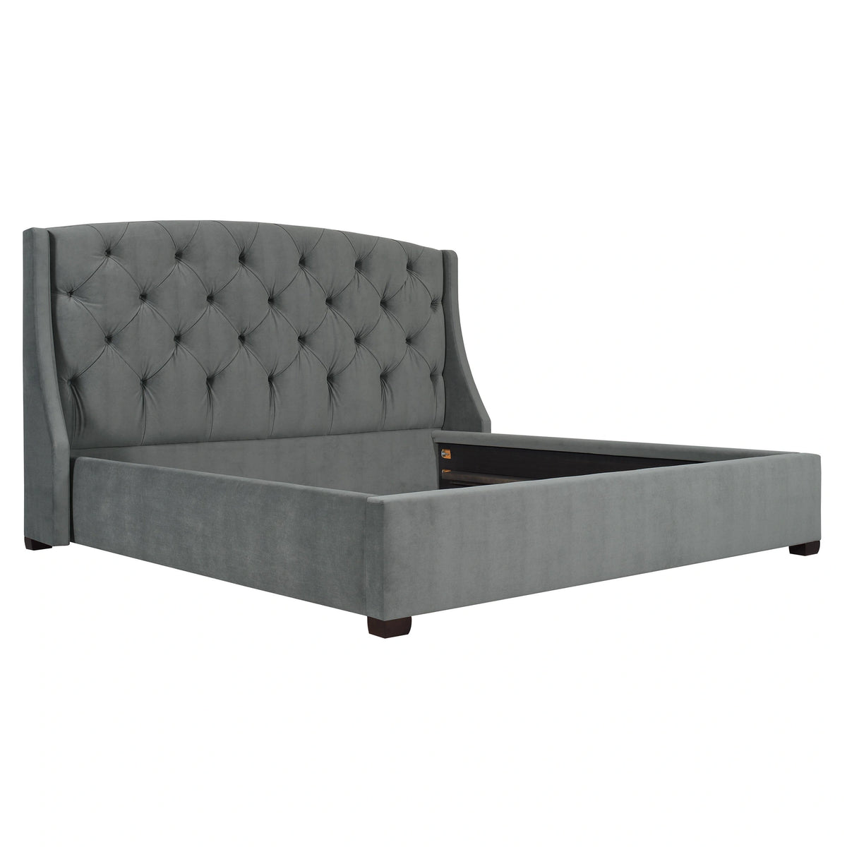 Jordan Fabric Shelter Bed Extended Queen (54" H)
