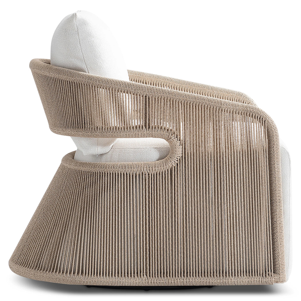 Trellis Outdoor Swivel Chair