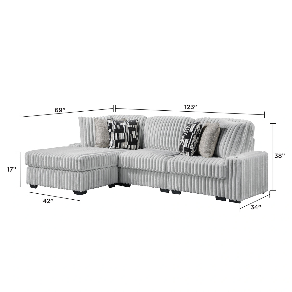 Puffy Sectional