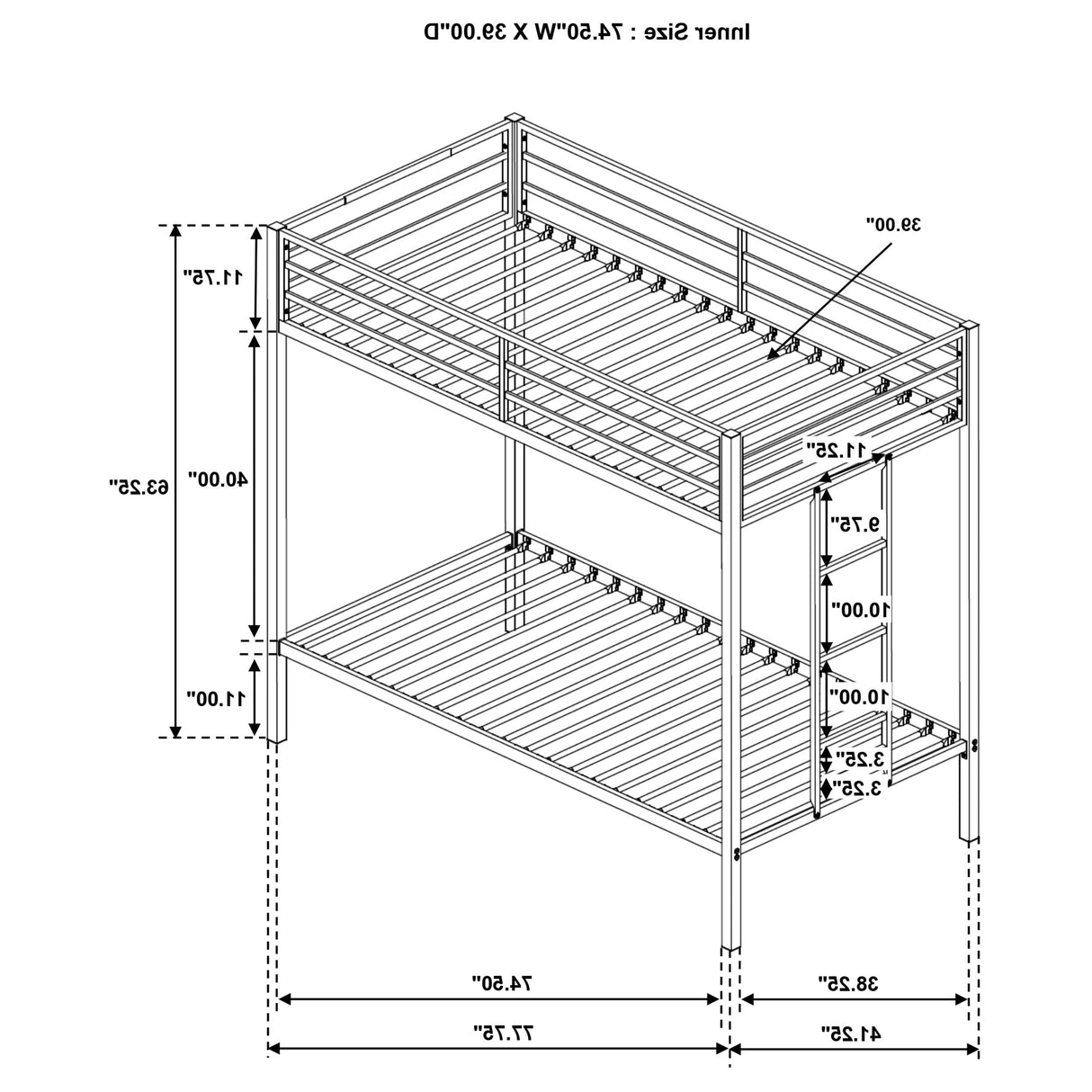 Alevera Bunk Bed