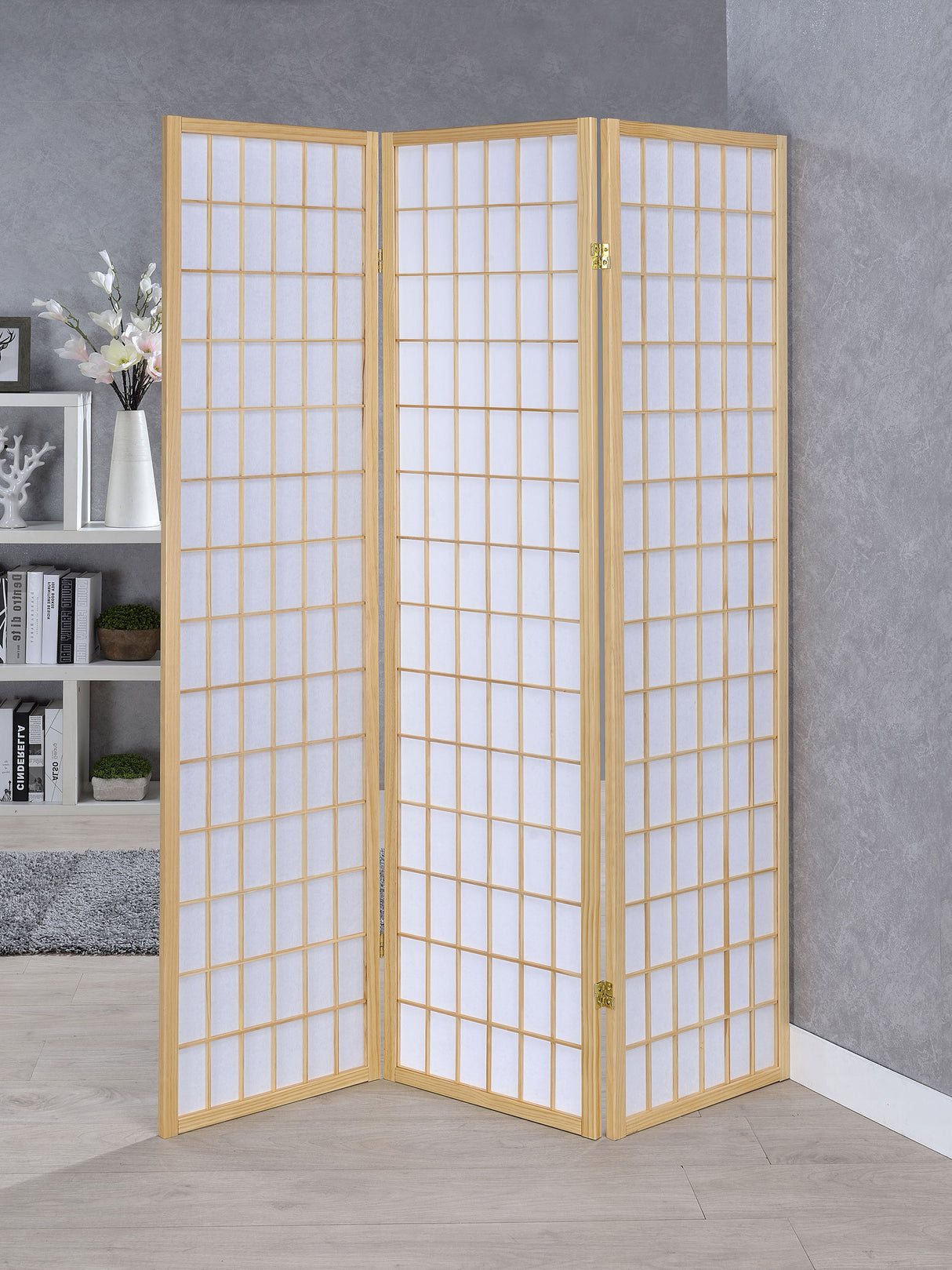 Carrie Three-Panel Room Divider