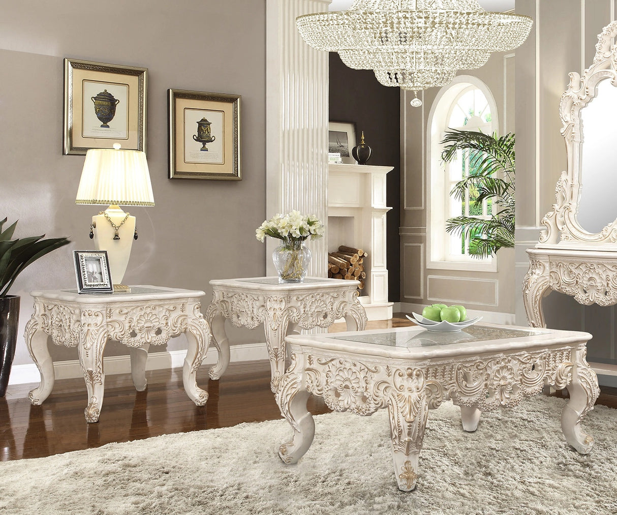 HD-998I - 3PC COFFEE TABLE SET
