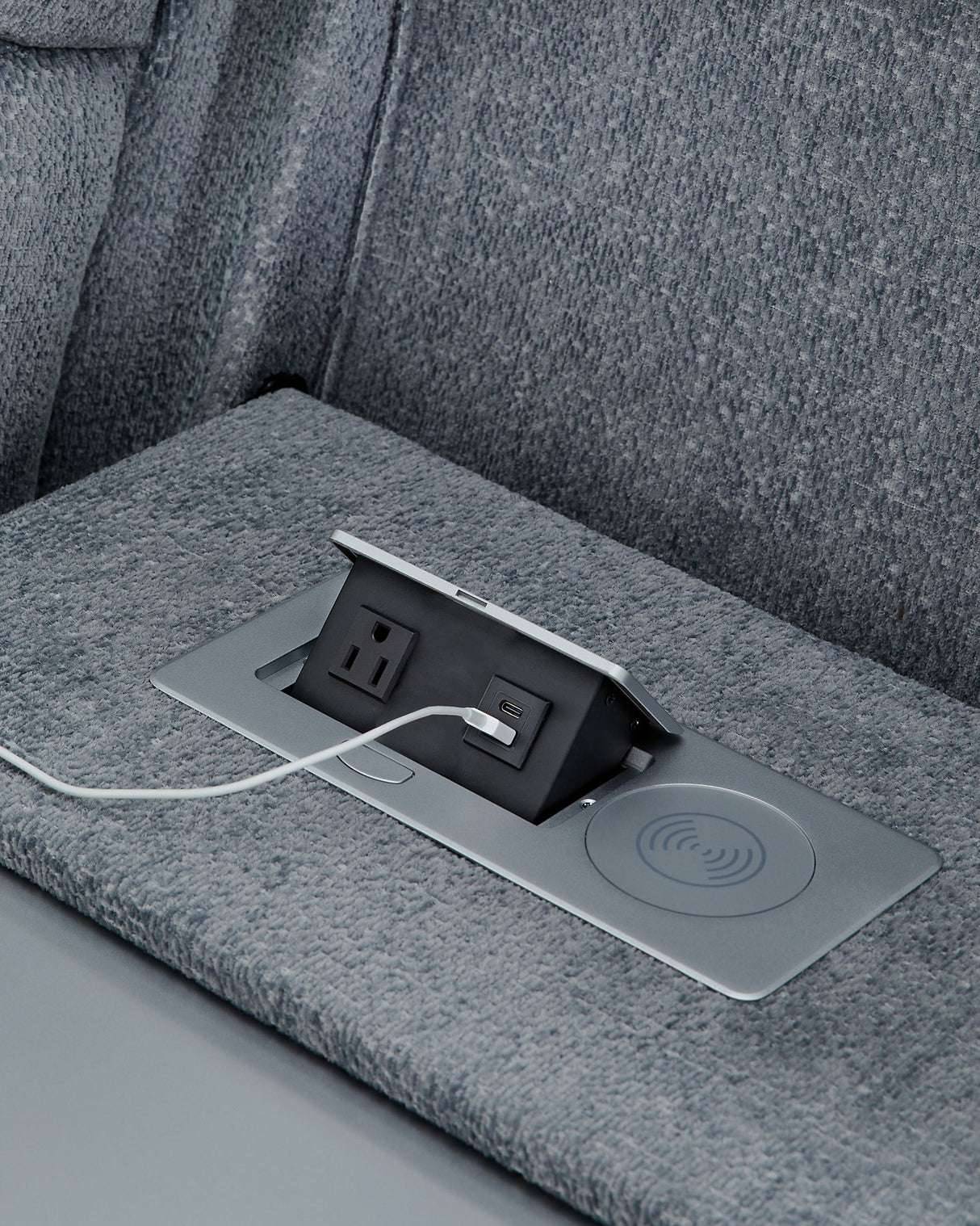 Studio Cave Power Reclining Sofa - galleria furniture outlet