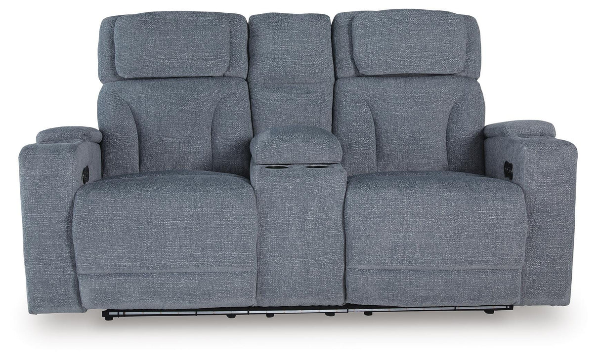 Studio Cave Power Reclining Loveseat with Console