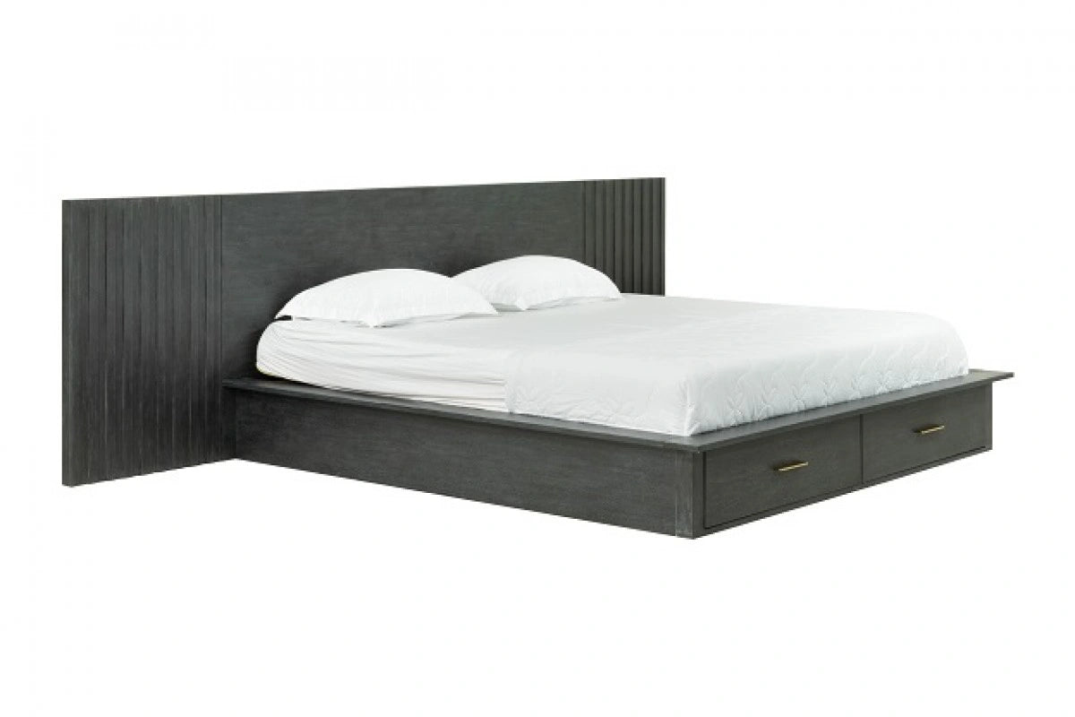 Manchester- Contemporary Dark Grey Bedroom Set