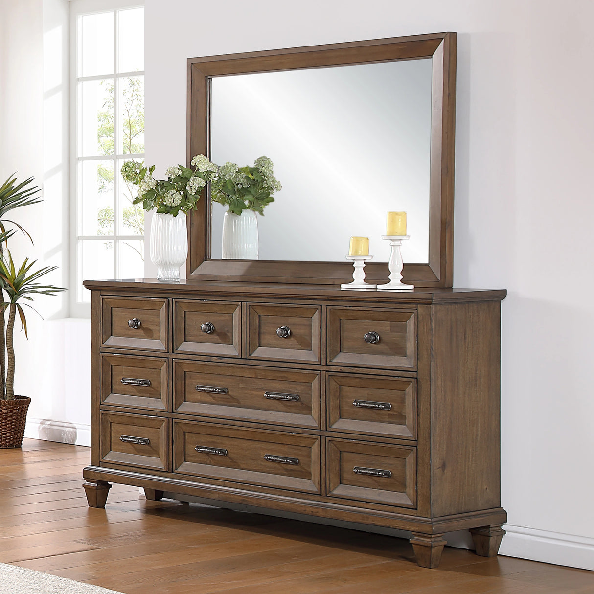 Mariana Mirror-Vintage Mocha