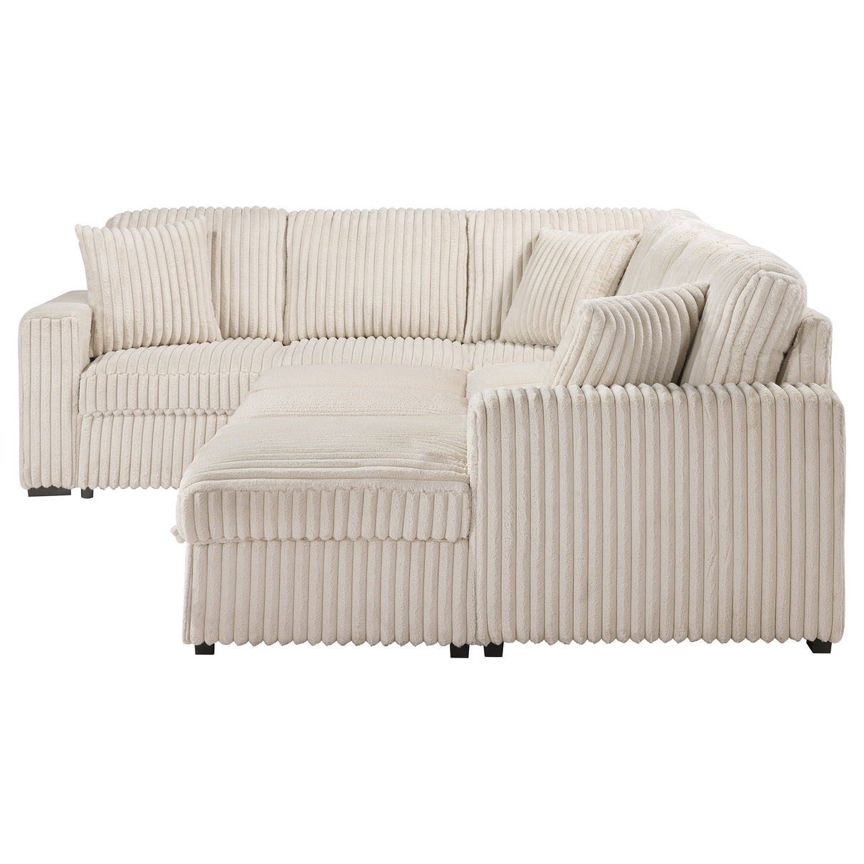 Devonshire Pull-Out Sleeper Sectional Sofa - galleria furniture outlet